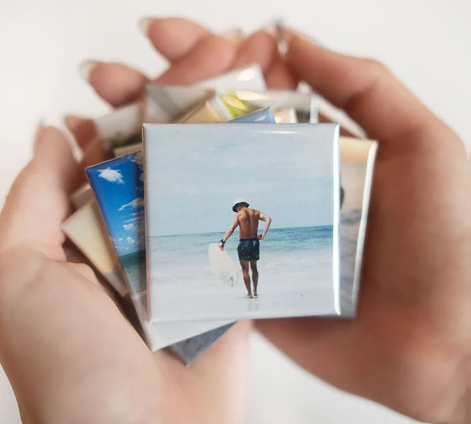 Custom Photo Magnets (set of 9)